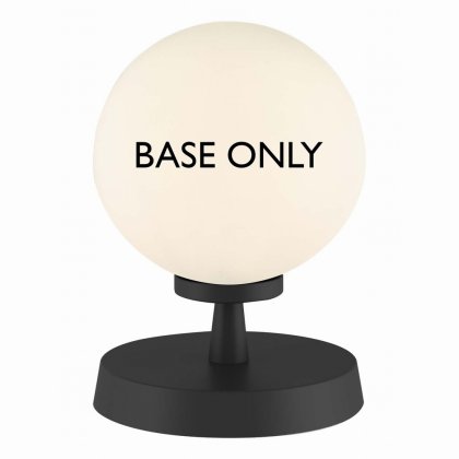 Dar Esben Touch Table Lamp Matt Black Base Only