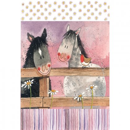 Alex Clark Tea Towel - Horse Whispers