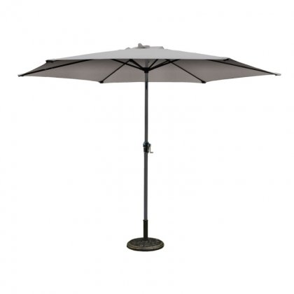 Pagoda 3m Crank & Tilt Parasol - Grey