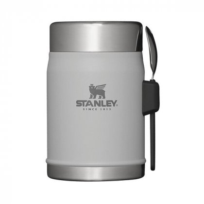 Stanley Classic Legendary Food Jar + Spork 0.4lt Ash