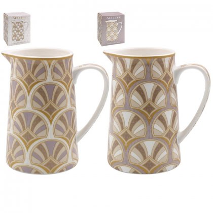 Lesser and Pavey Art Deco Jug - 2 Assorted Designs