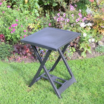 Boretto Folding Table Anthracite