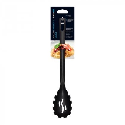 Chef Aid Black Nylon Spaghetti Ladle