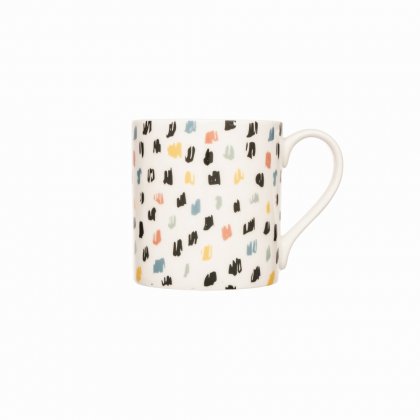 Siip Brush Stroke Print Straight Mug