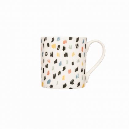 Siip Fundamental Brush Stroke Print Straight Mug