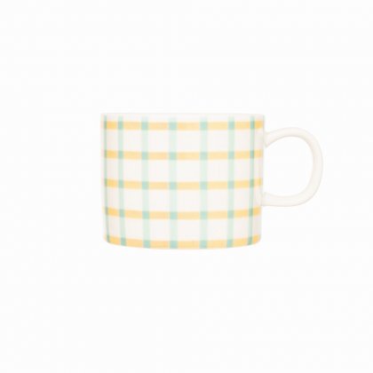 Siip Fundamental Gingham Short Mug Green