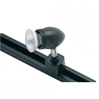 Oaks Lighting Bullet Track Spot Light 140 x 45 x 100mm Black