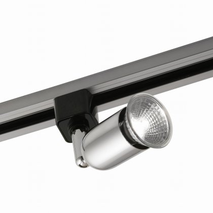 Oaks Lighting Bas Track Spot Light 140 x 40 x 100mm Chrome