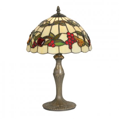 Oaks Lighting Tiffany Style Fruit Table Lamp