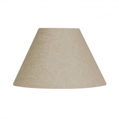 Oaks Lighting Linen Coolie Shade Bracken - Various Sizes