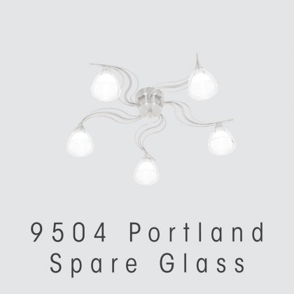 Oaks Lighting Portland Replacement Glass