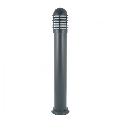 Oaks Lighting Bollard Stainless Steel Outdoor Post Light Black