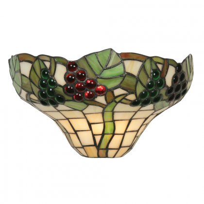 Oaks Lighting Tiffany Style Grapes II Wall Light