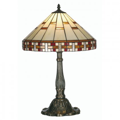 Oaks Lighting Tiffany Style Aremisia Table Lamp