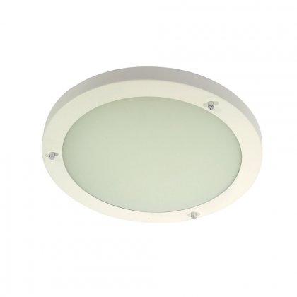 Oaks Lighting Rondo Flush Ceiling Light Large White