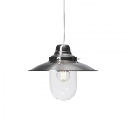 Oaks Lighting Pescar Non-Electric Pendant Satin Nickel