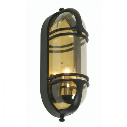 Oaks Lighting Buckley Outdoor Wall Light Black