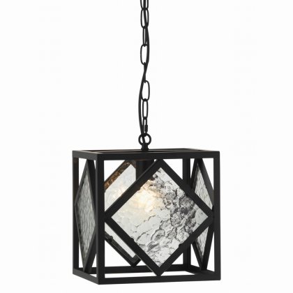 Oaks Lighting Ake Pendant Black