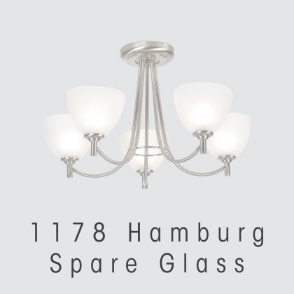 Oaks Lighting Hamburg Replacement Glass
