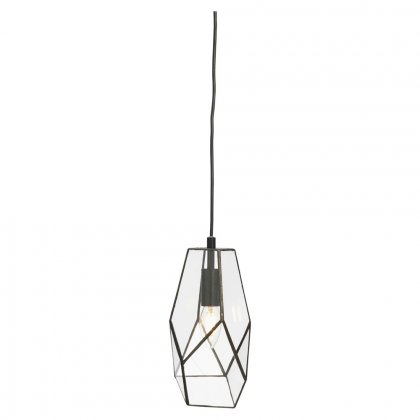 Oaks Lighting Jonk Pendant Small Black