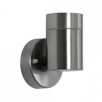 Oaks Lighting Carson 1 Light Outdoor Wall Light Stainless Steel