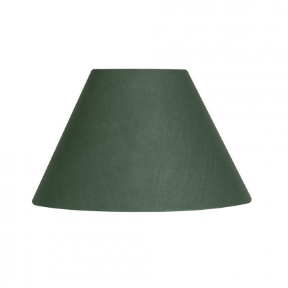 Oaks Lighting Cotton Coolie Shade Forest - Various Sizes
