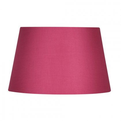 Oaks Lighting Cotton Drum Shade Hot Pink - Various Sizes