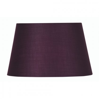 Oaks Lighting Cotton Drum Shade Plum - Various Sizes