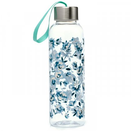 Puckator Peony Pick of the Bunch 500ml Water Bottle with Metallic Lid