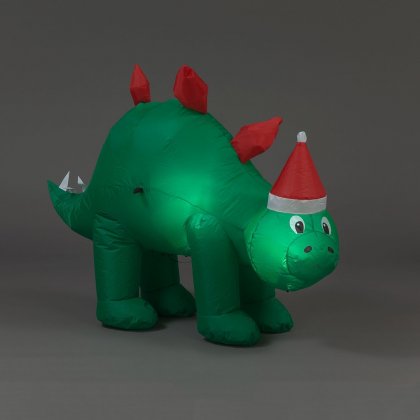 SnowTime Inflatable Figures Green Dinosaur 107cm