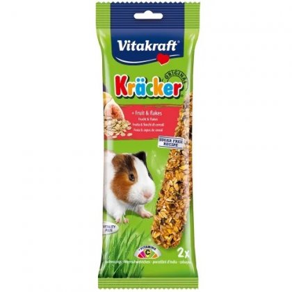 Krcker Fruit-flakes for Guinea pig - 2pk