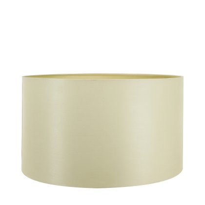 Pacific Lifestyle Zara Silk Lined Cylinder Lampshade 40cm - Almond