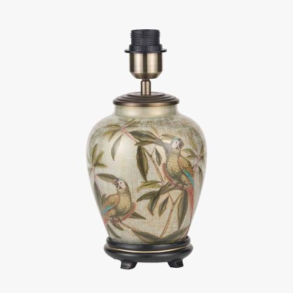 Pacific Lifestyle Parrot Glass Table Lamp Base - Small
