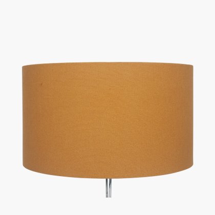 Pacific Lifestyle Henry Handloom Cylinder Lampshade 40cm - Mustard