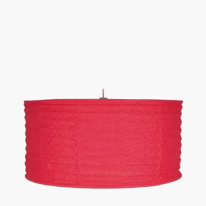 Pacific Lifestyle Patpong 35cm Red Jute Easy Fit Pendant