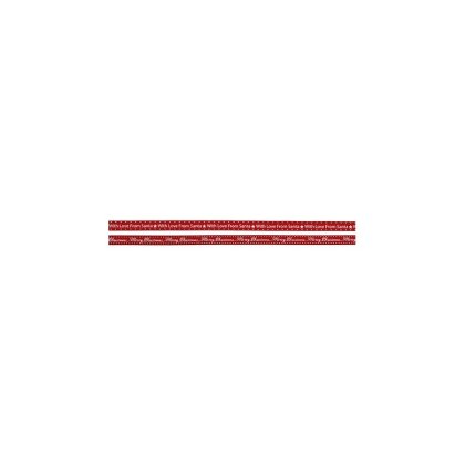 Premier Decorations Red Finishing Ribbon 2cm x 2.7M Message - Assorted