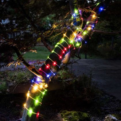 Smart Solar SuperBright Smart String Lights 200 LED - Multicoloured