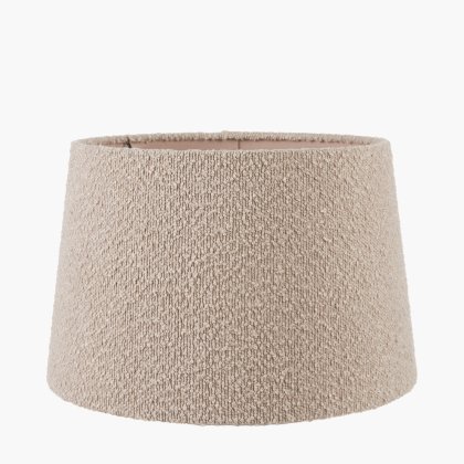 Pacific Lifestyle Martigues Boucle Tapered Lampshade 30cm - Taupe