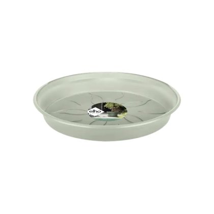 Elho Green Basics Saucer - 10cm Stone Green