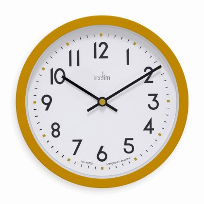 Acctim Elstow Dijon Deep Case Wall Clock - 20cm