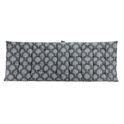 Ascalon Bench Seatpad Blue Linen Look