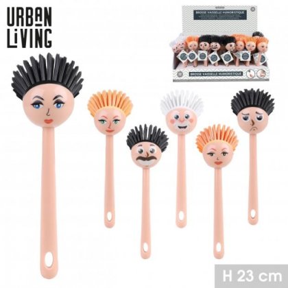 Urban Living Dish Brush - 6 Assorted Designs