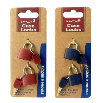 Vacay Accessories Case Locks Twin Pack - Assorted