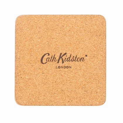 Cath Kidston Summer Birds Set of 4 Cork Backed Coasters