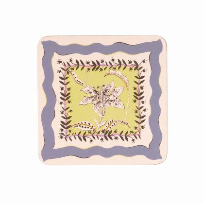 Cath Kidston Awake Dreamers Set of 4 Cork Backed Coasters