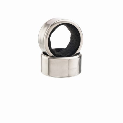 Dalton & Turner 2pc Stainless Steel Wine Collars