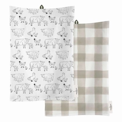 Woodbury Lane 2 Pack Tea Towels