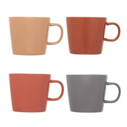 Siip Mugs Set of 4 - Warm