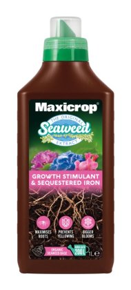 Maxicrop Growth Stimulant & Sequestered Iron - 1L