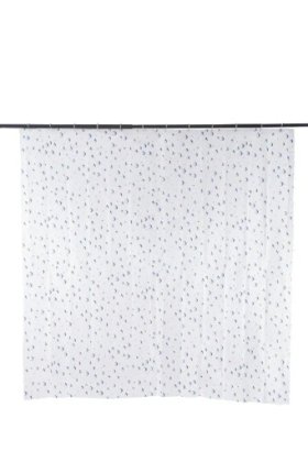 Raindrops Shower Curtain Peva